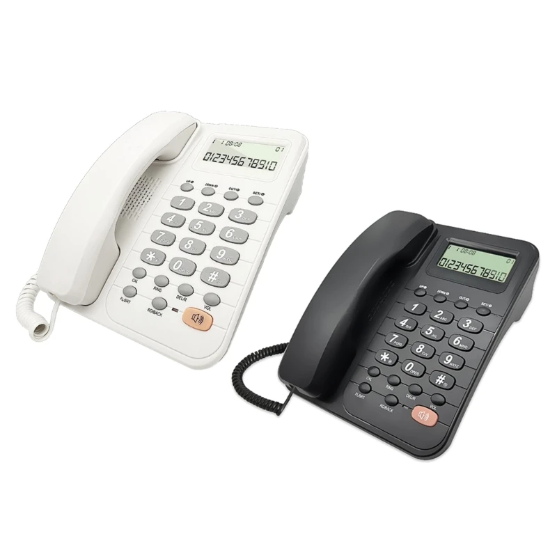 Business Office Landline Phone Telephone With Caller Display For Hotel Office