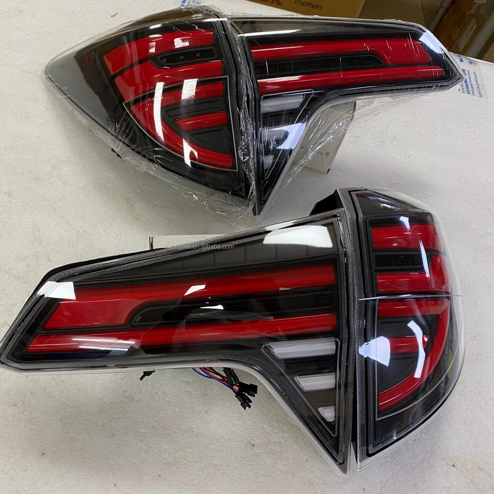 For HONDA HRV vezel LED Rear Light clear 2013-2016 tw