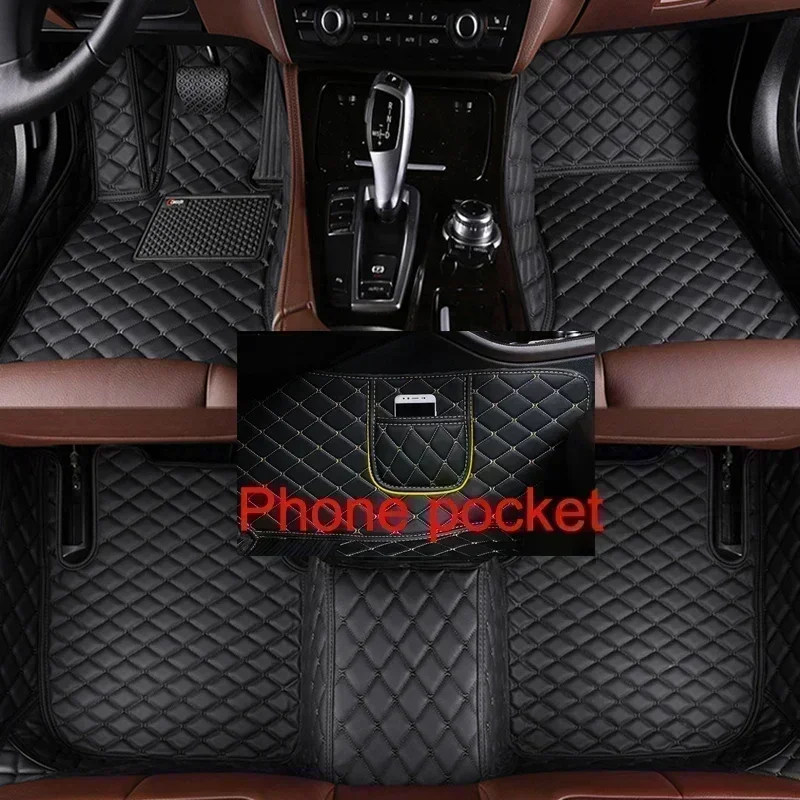 Custom Style Full Coverage Car Floor Mats for Kia Sorento 7 Seat 2009-2012 Cerato 2007-2017 Forte 2009-18 Car Accessories Carpet