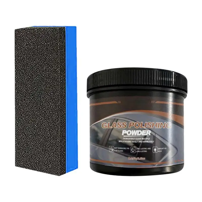 Automotive Oil Film Cleaner Car Glass Repair Powder Automotive Cleaning Accessories Car Glass Scratch Remover For Enhancing The