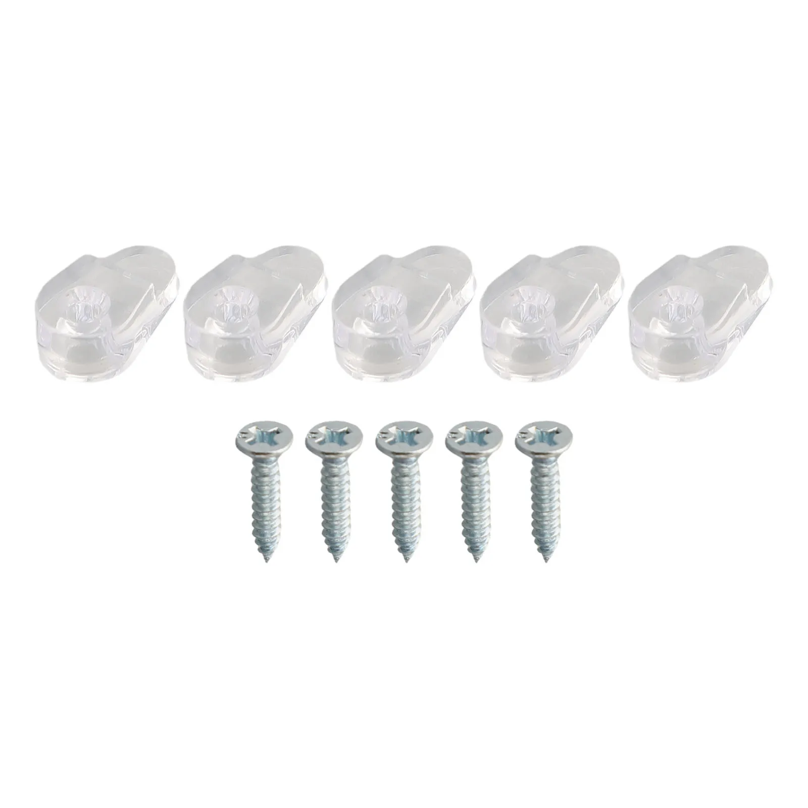 Securing Clip Glass Clip New 100% Original 20 X 11 X 7mm 50PCS High Quality Hot Sale 50 X Glass Retainer Clips