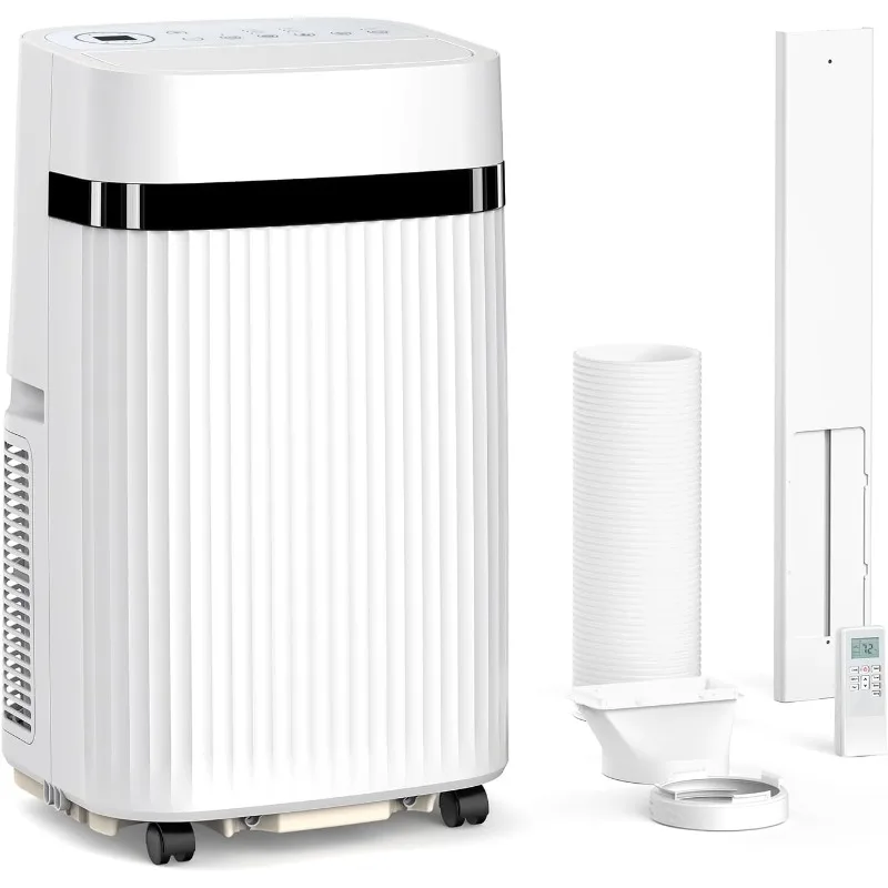 ZAFRO 12,000 BTU Portable Air Conditioners Cool Rooms up to 550 Sq.ft, 46dB Quiet, Portable AC with Cool&Fan&Dehumidifie