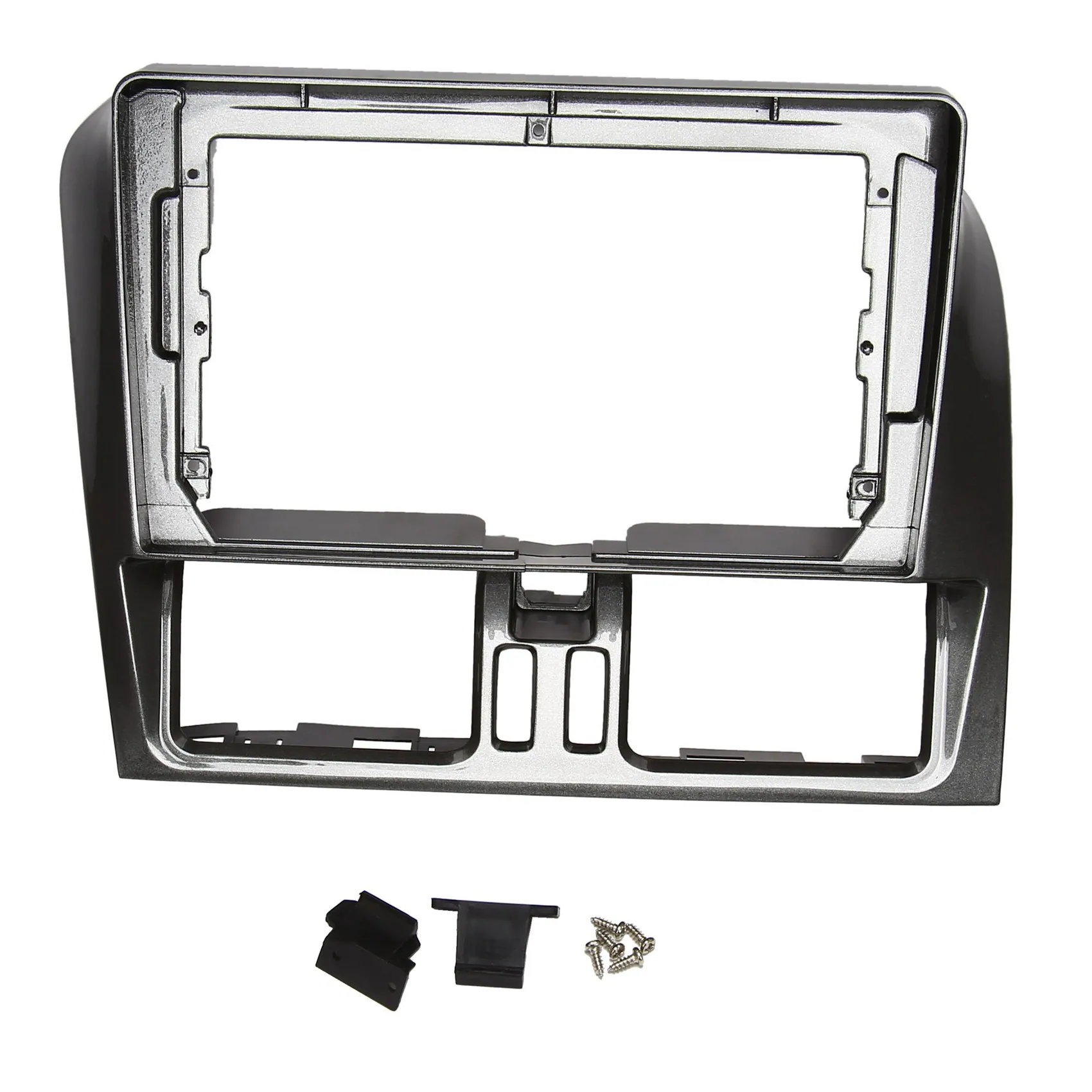 2 Din Car Radio Fascia for Volvo XC60 13-17 DVD Stereo Frame Plate Adapter Mounting Dash Installation Bezel Trim Kit