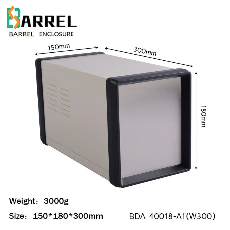 300*150*180mm Iron enclosure for electronic project diy instrument case industry electric wire junction distribution switch box