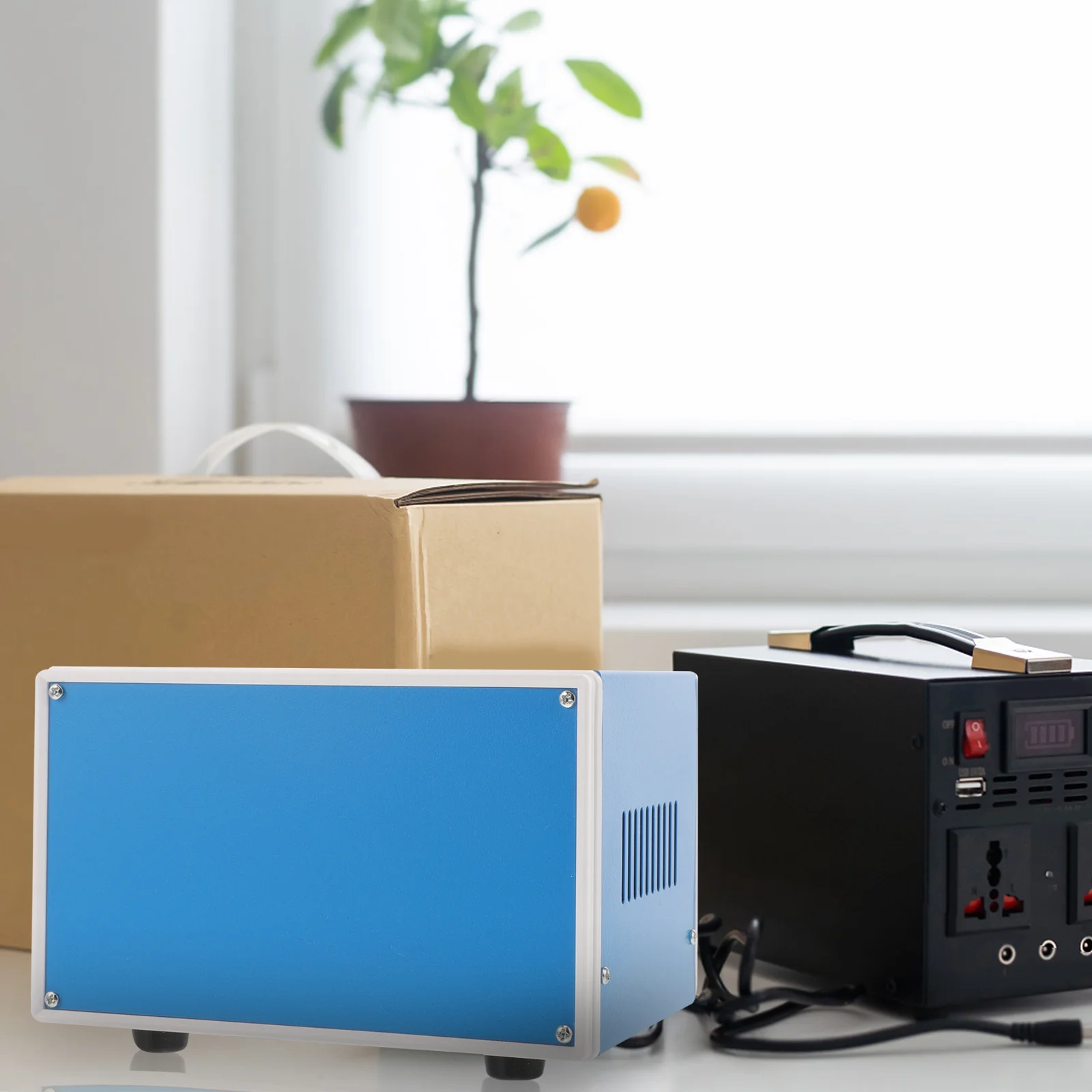 Instrument Chassis Electronics Enclosure Gadgets Electric Box Iron Plate Project Boxes for