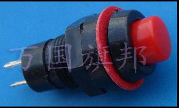 red and green self-locking Key switch / push button switch installation hole:10mm DS-211