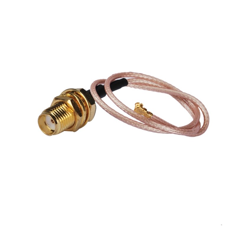 Superbat IPX / U.FL to SMA Female Bulkhead Straight Custom Coaxial Jumper Cable 15cm