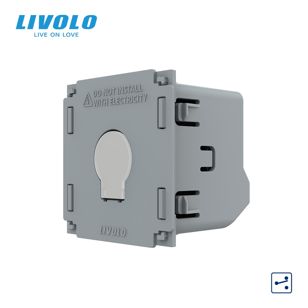 Livolo EU Standard,1 Gang 2 Way Control, AC 220~250V, Wall Light Touch Screen Switch,Only Switch Module List