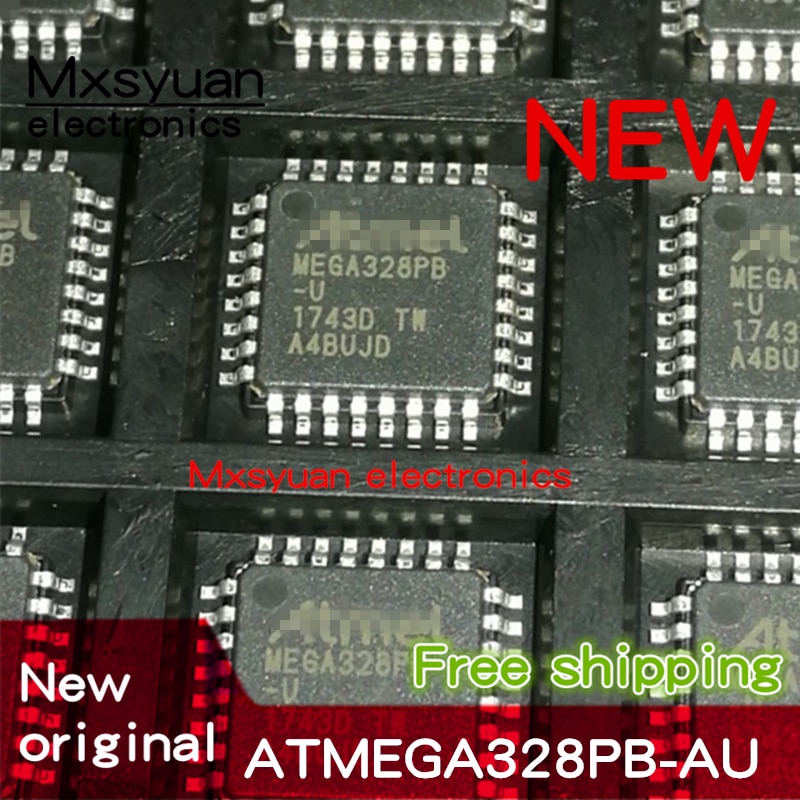 10pcs~50pcs/LOT ATMEGA328PB-AU MEGA328PB MEGA328PB-AU MEGA328PB-U TQFP32 New original In stock