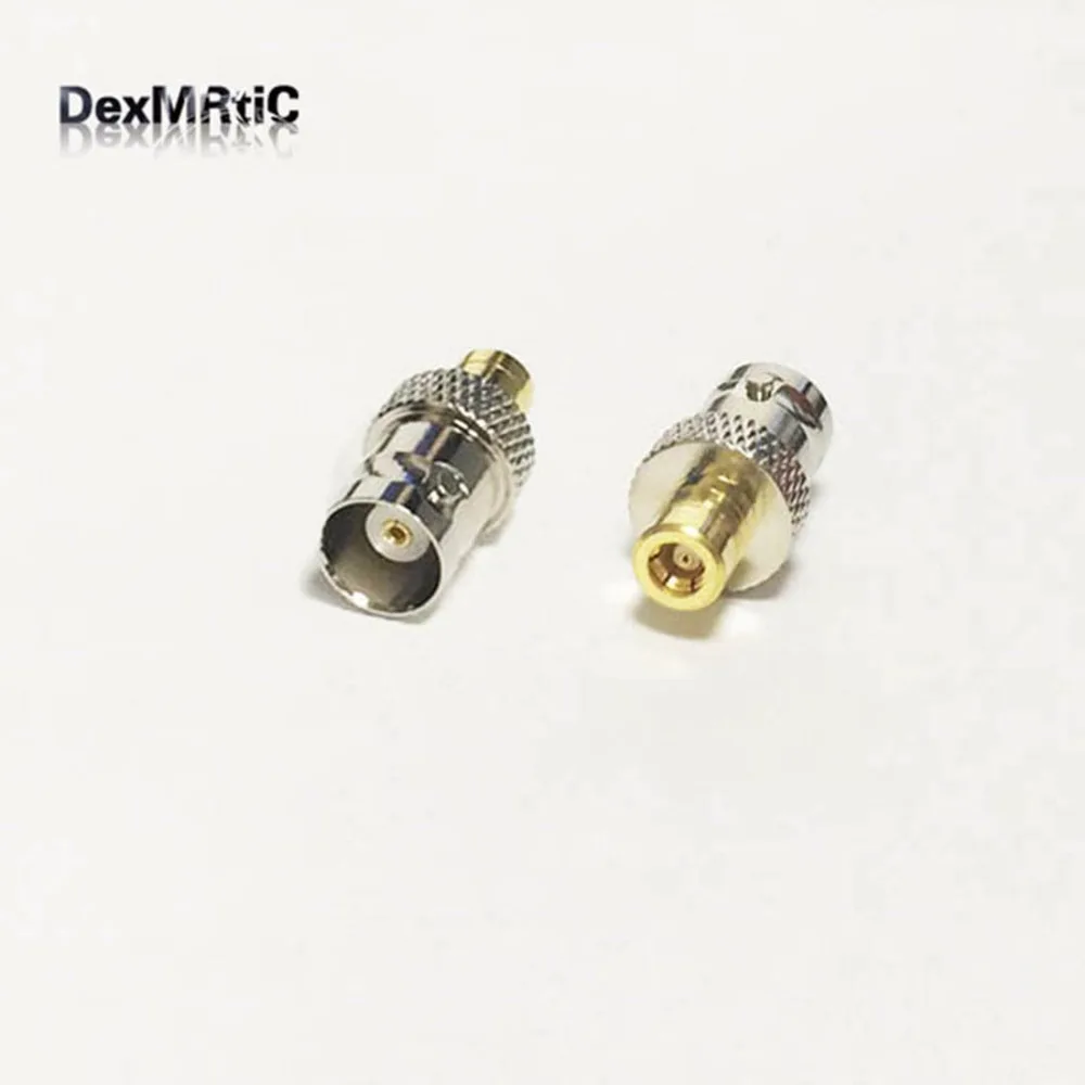 1pc BNC Female Jack switch SMB Female Jack RF Coax Adapter convertor Straight Goldplated NEW wholesale