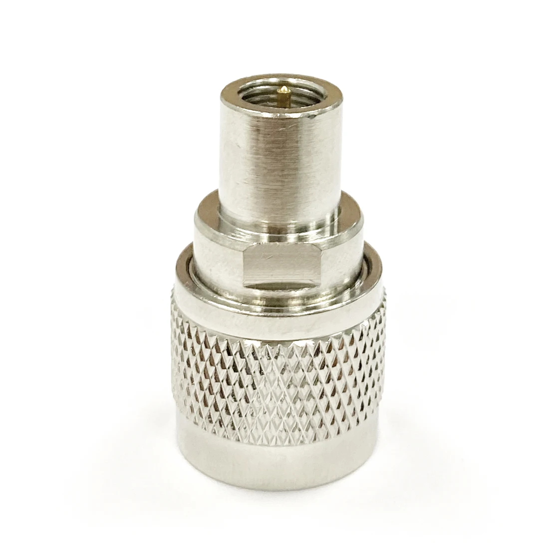 1pc NEW N Male Plug to FME Male Plug RF Coax Adapter Convertor Straight Nickelplated Wholesale