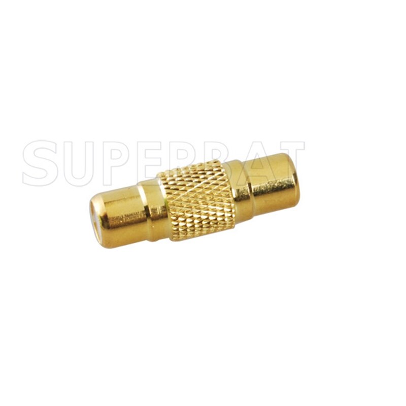 Superbat 5pcs RCA Adapter RCA Jack to Female Straight RF Coaxial Connector