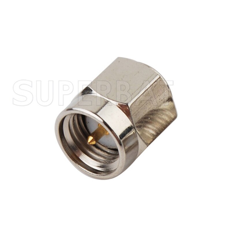 Superbat 5pcs SMA-IPX Adapter SMA Plug to IPX Male Straight RF Coaxial Connector
