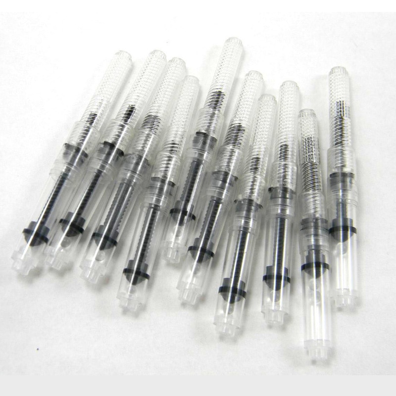 10pcs Jinhao Pen Converter Cartridges suitable for 2.6mm diameter fountain pen Free Shipping