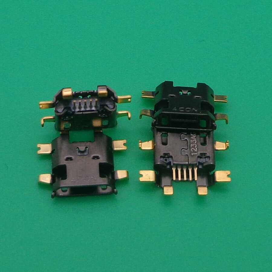 100PCS Micro usb jack connector charging port FOR HTC 7 Surround T8788 C110E end plug