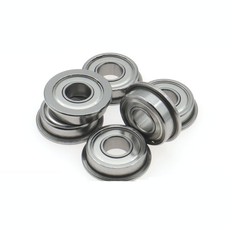 1pcs Stainless steel flange bearing with rib SMF126 SMF128 SMF137 SMF148 ZZ
