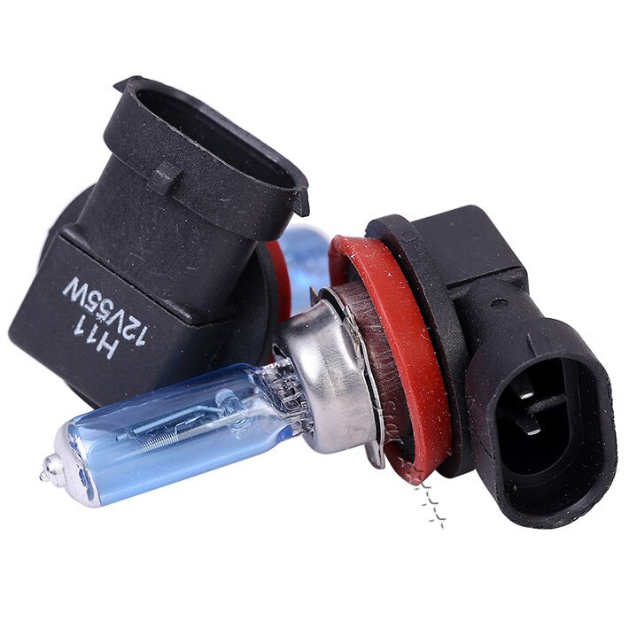 2pcs 55W H11 12V 6000K Car Fog Light Bulb Lamp Super White Halogen Xenon Car Auto Head Lamp Cars H11 Car Styling