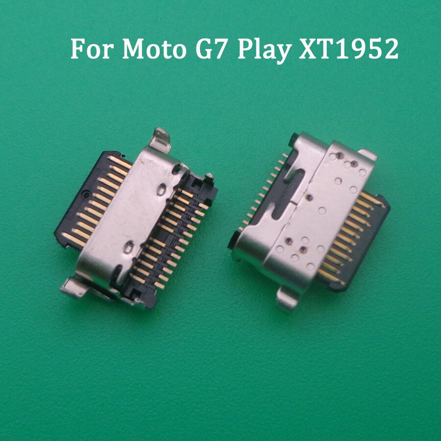 10pcs For Motorola Moto G7 Power G7 Play Micro USB 5Pin Jack Connector socket Data charging port tail plug Flex Cable