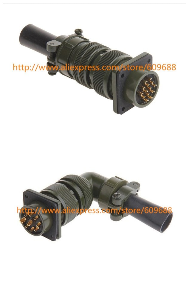 MS3106A MS5015 14S-2S/3S/4S/5S/6S/7S/9S MIL Aviation Plug and Socket,Aviation Circular Connector 14S 2 3 4 5 6 Pin