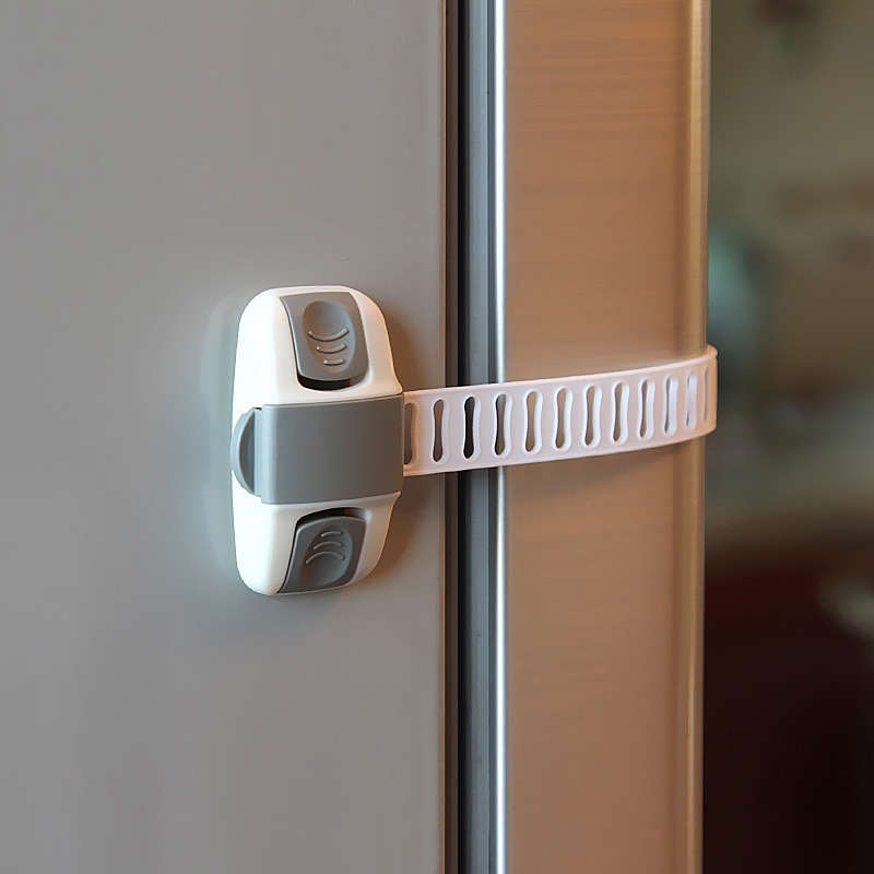 6/1pcs Child Baby Safety Lock Children Security Protection Drawer Latches Anti Pinch Hand Protector