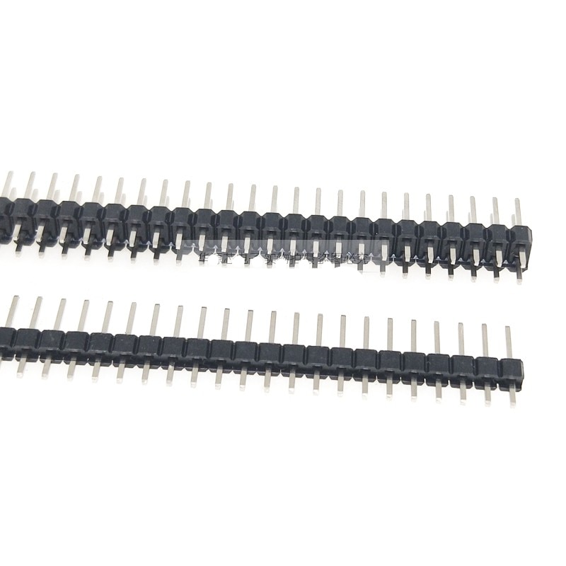 10PCS 40Pin Breakable Pin Header 2.54mm Single/Double Row Male Connector Kit PCB