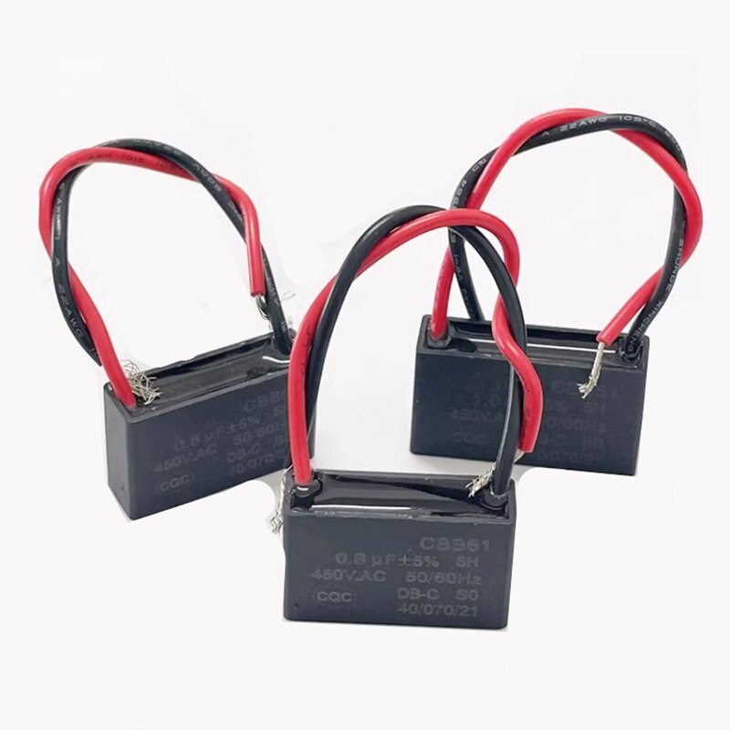 CBB61 Starting Capacitor 0.47/0.8/1/20/25/30/35/40UF 450V