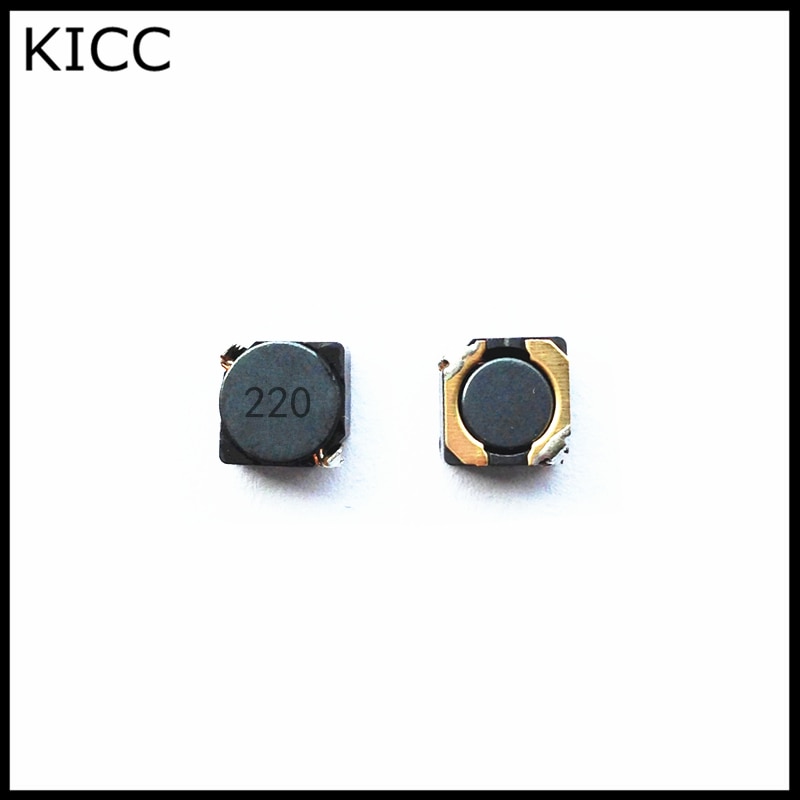 20Pcs Chip Shielding inductor 3D18 22UH 220M 220 Power inductance 3.8*3.8*1.8mm 0.65A