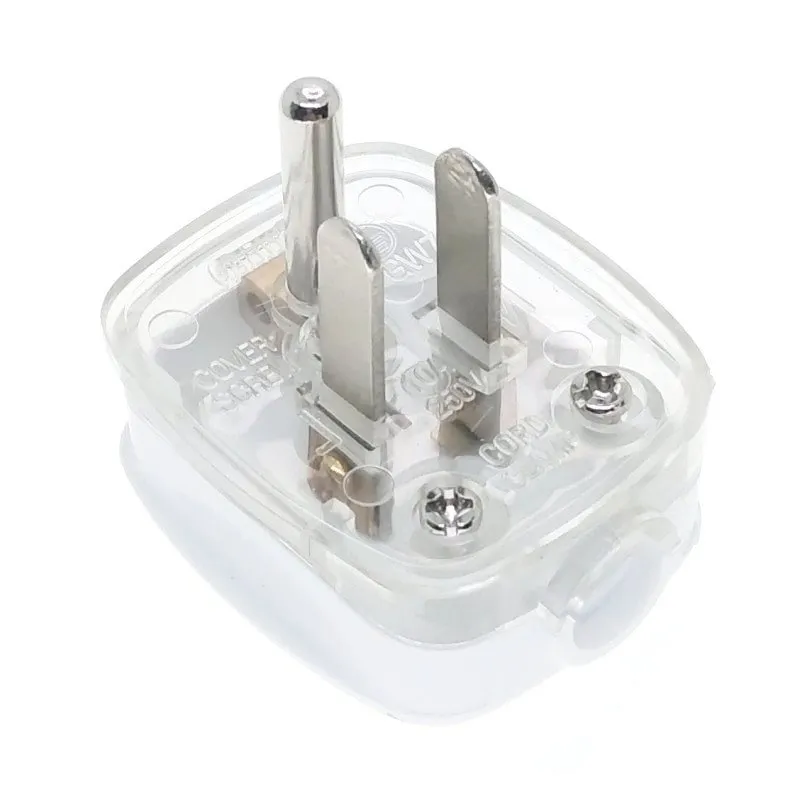 US, Canada 3 Pin DIY Rewireable Power Plug AC100~250V 10A