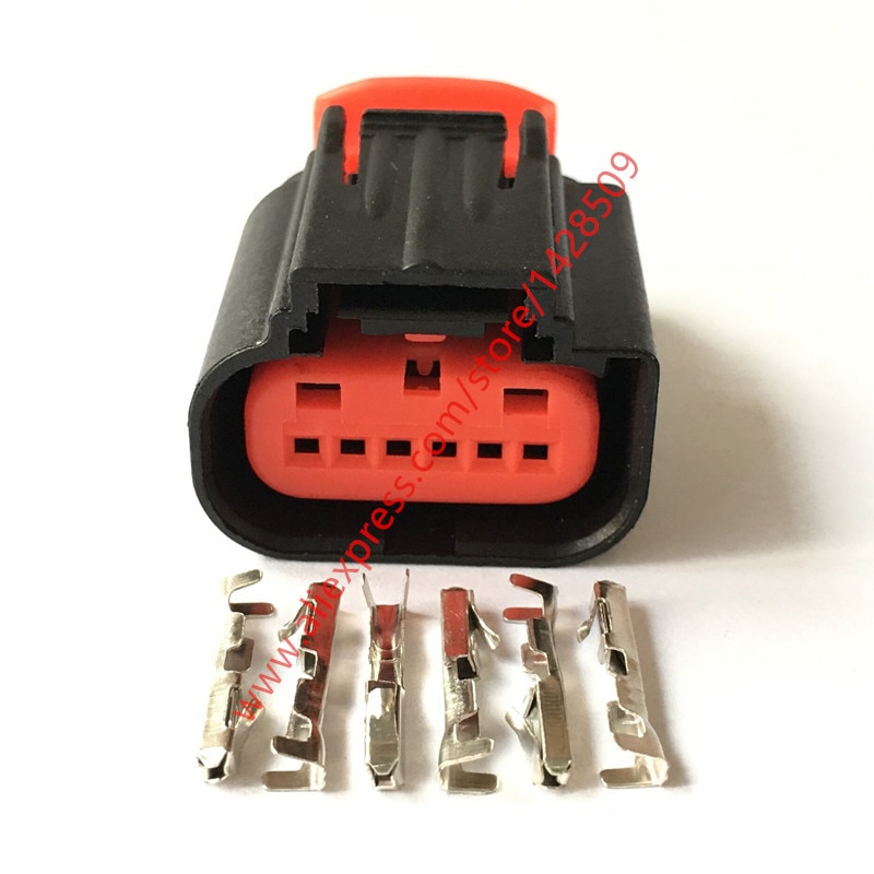 5 Sets 6 Pin Tyco Electronic connector 1-1419168-1 For GM Alloytec V6 DBW Accelerator Throttle Pedal