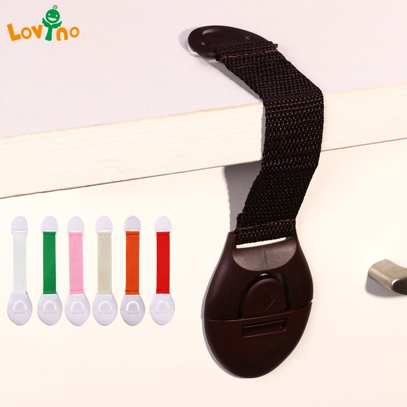 10Pcs/Lot Child Lock Protection Of Children Locking Doors For Children's Safety Kids Plastic Lock best selling