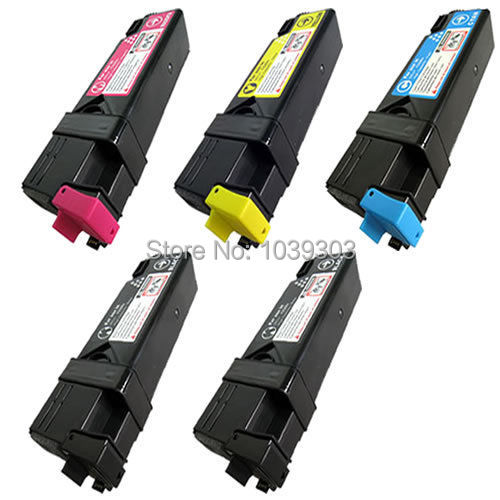 4x Compatible for High Yield Toner Xerox Phaser 6125 6125N- 106R01331 106R01332 106R0133 106R01334 - Black Yield 2,000 Pages