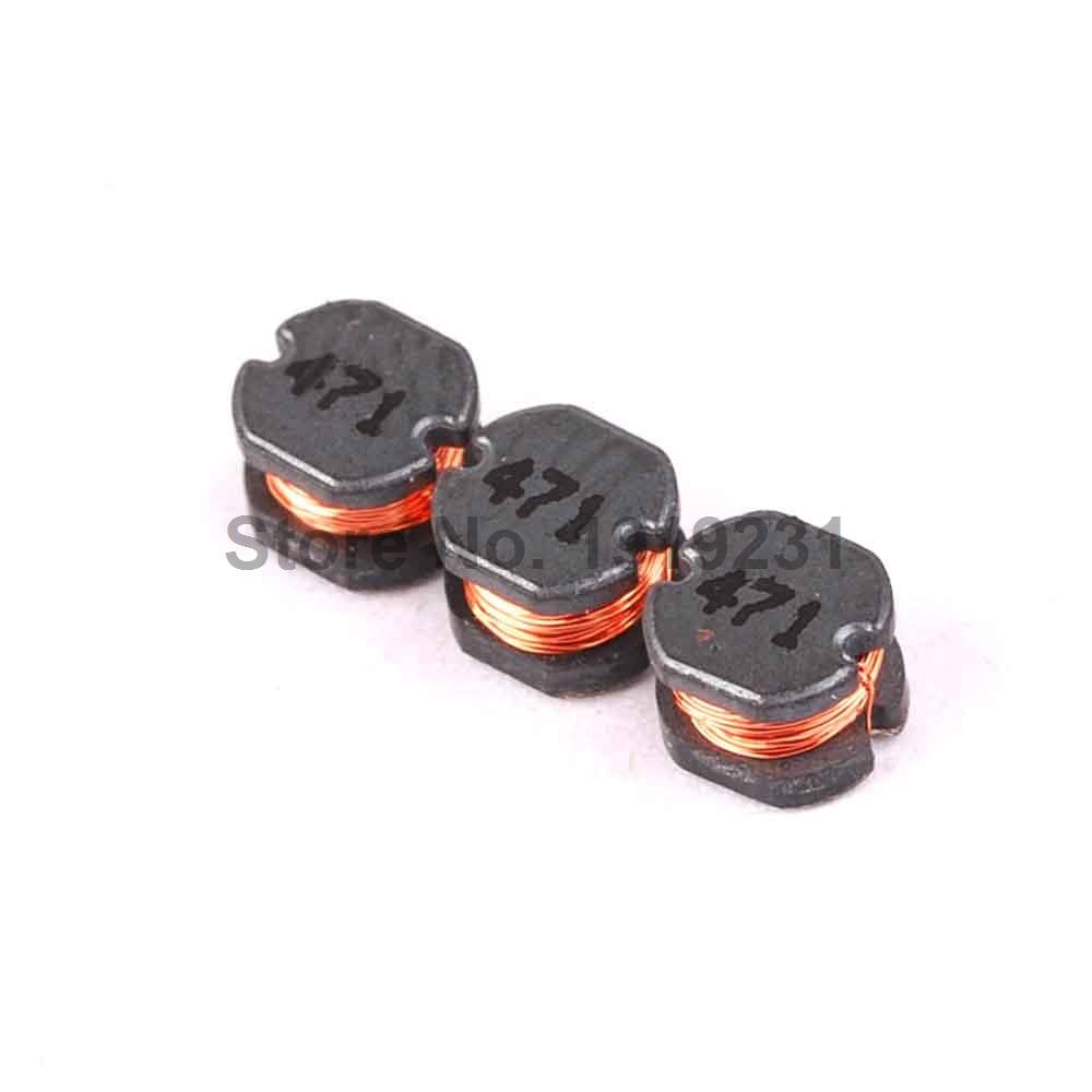 50PCS CD43 470UH(471) SMD Power Inductor 4*4*3MM