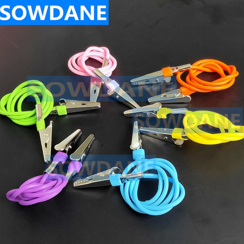 5 pcs Dental Bib Clips Chain Napkin Holder Autoclavable Rubber Accessaries Part Teeth Whitening