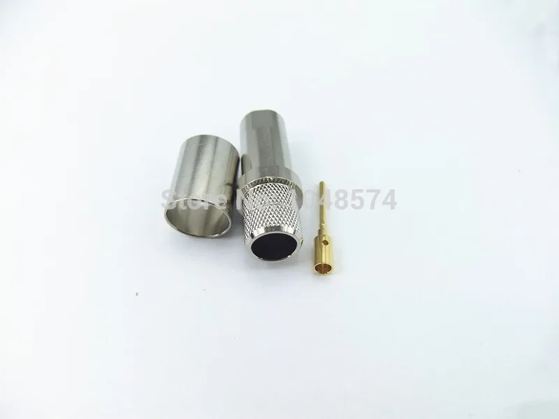 Free shipping FME male plug LMR400 Crimp Connector