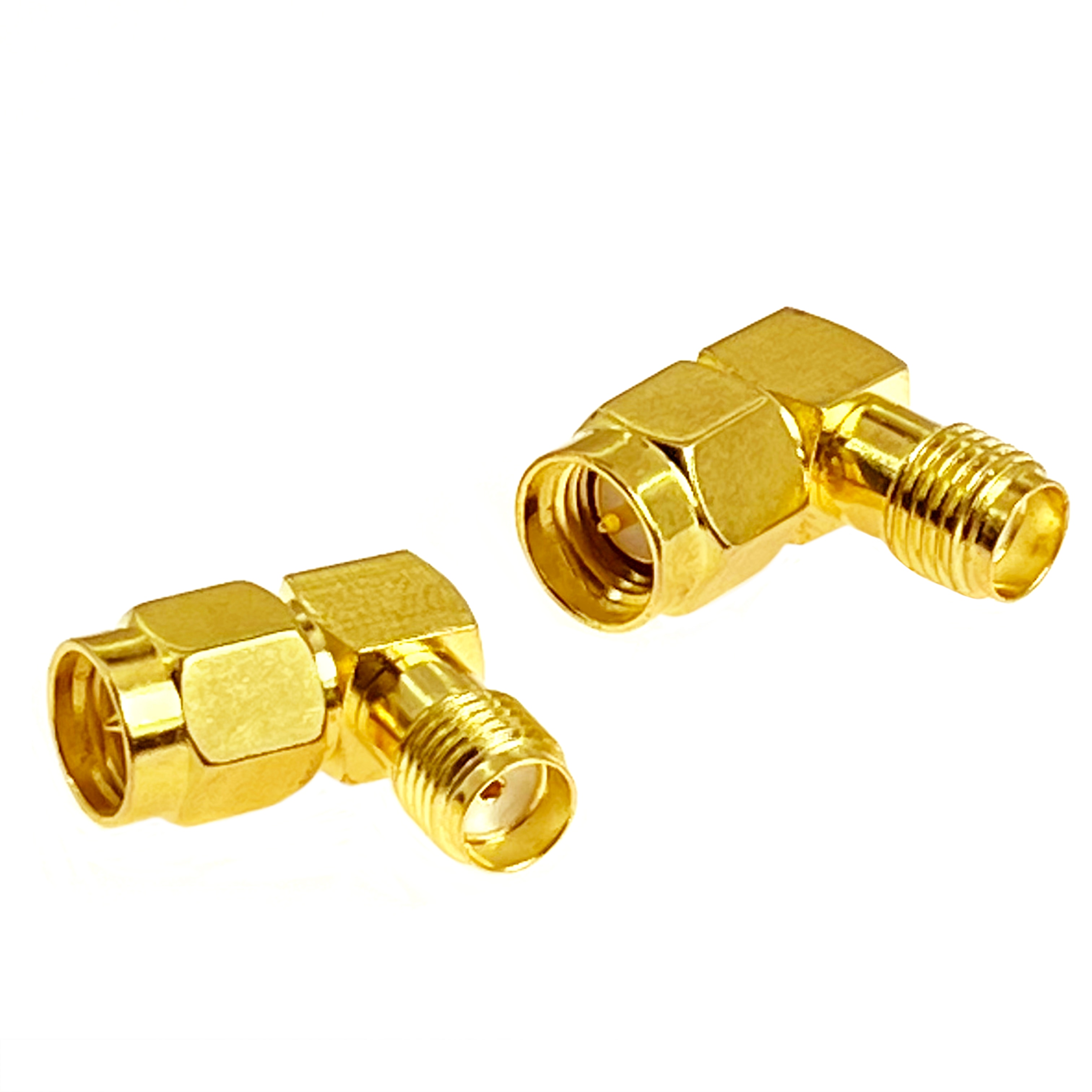 1pc SMA Male Plug Switch Female Jack RF Coax Adapter Convertor Right Angle 90-degree Goldplated New Wholesale