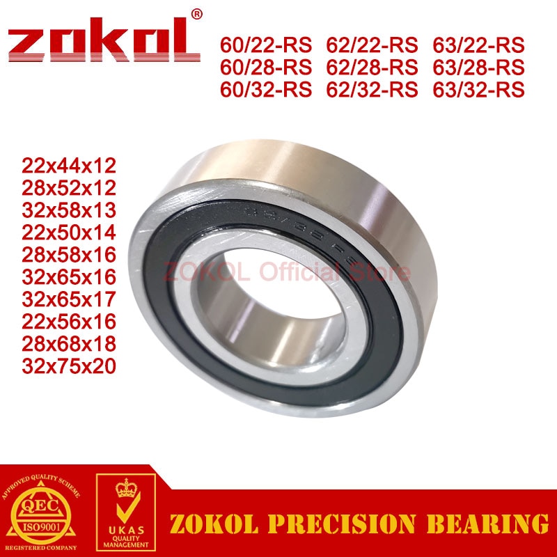 ZOKOL 60/62/63/22/28/32 RS RZ Motorcycle Crankshaft Deep Groove Ball Bearing