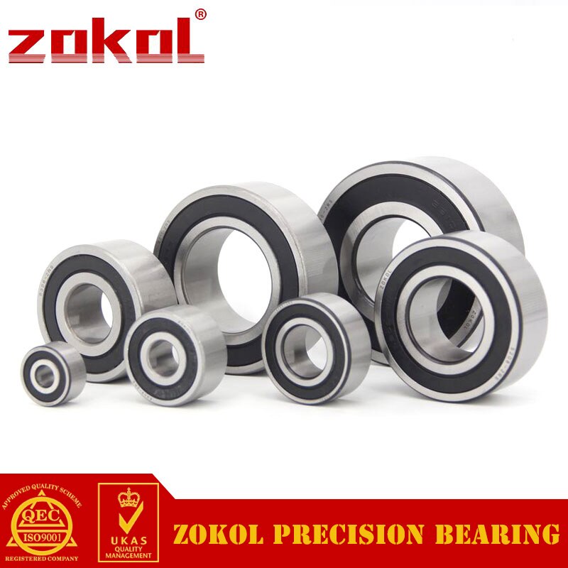 ZOKOL bearing 5300 2RS 3300 2RZ (3056300) Axial Angular Contact Ball Bearing 10*35*19mm