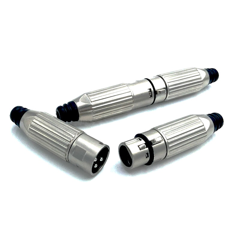 Xlr Connector Plug 3pin male & female plug for Microphone plug Audio plug speaker connector