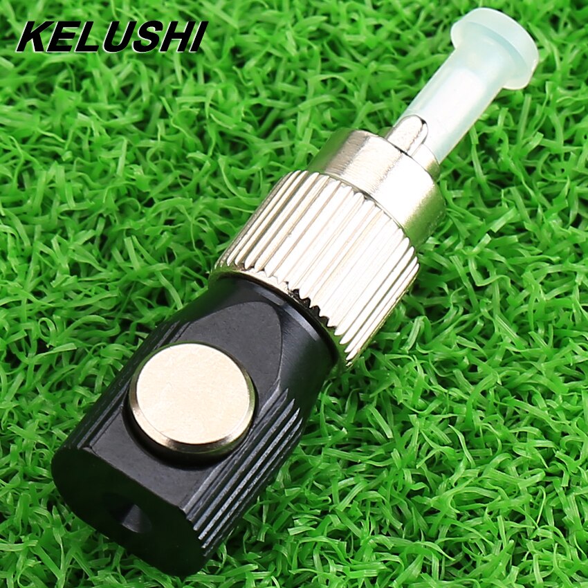 KELUSHI New Hot 1PCS FC adapter FC Square optical fiber coupler Turn round square flange FC Circular fiber bare fiber adapter