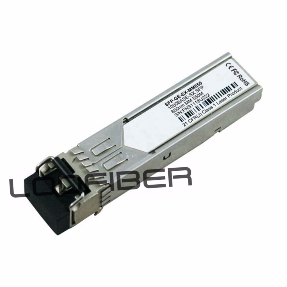 SFP-GE-SX-MM850 Compatible 1000BASE-SX SFP 850nm 550m DOM Transceiver
