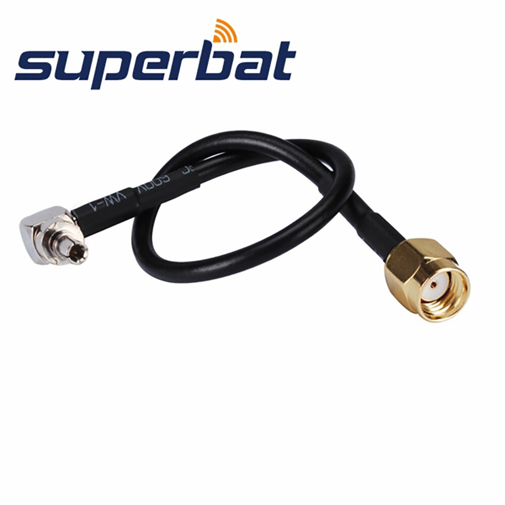 Superbat CRC9 Pigtail Cable to RP-SMA Male RG174 15cm RF Coaxial Cable for 3G Huawei Modem wholesale
