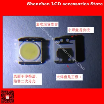 350PCS/Lot Original south Korean LG TV's backlit LED lamp, 3528 cold white light 2835 is 3V LATWT470RELZK lens