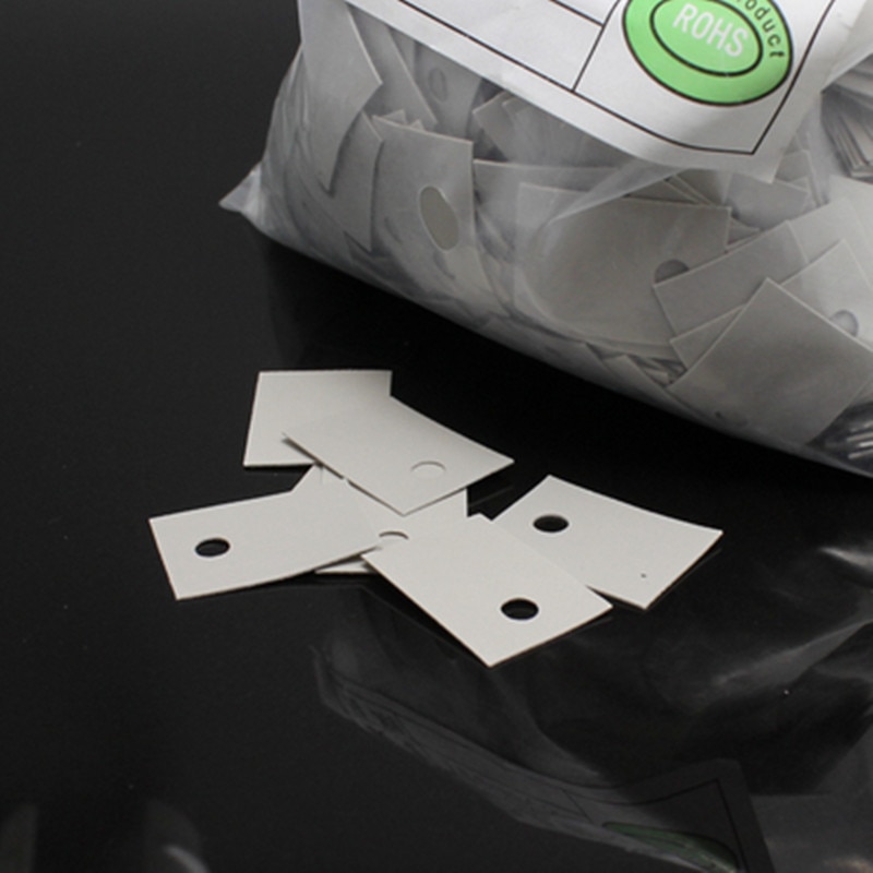 Free Shipping 1000 PCS/lot TO-220 silicon insulation sheet must silicon plastic heat sink