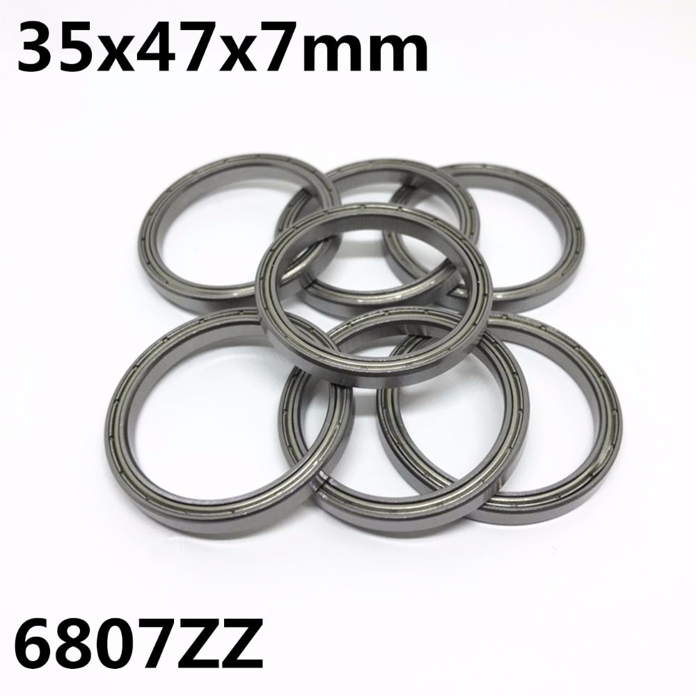 10pcs 6807ZZ 6807-2RS The high quality of ultra-thin deep groove ball bearings 35x47x7 mm 6807Z 6807RS