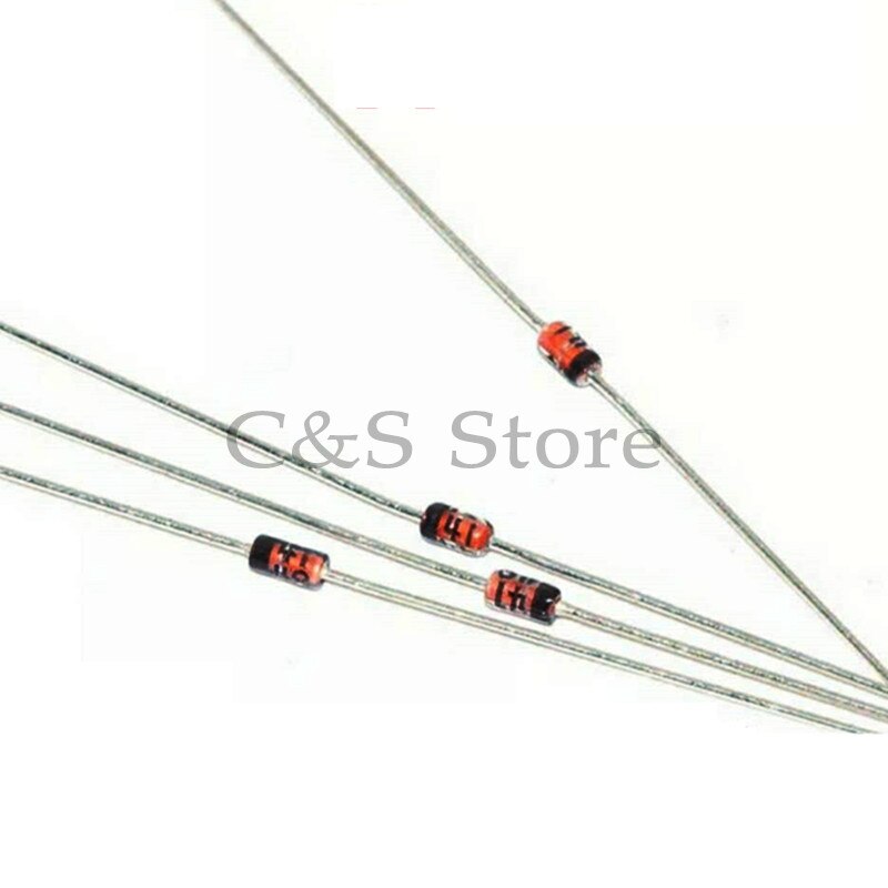 500PCS 1N4148 IN4148 High-speed switching diodes DO-35 Glass Diode