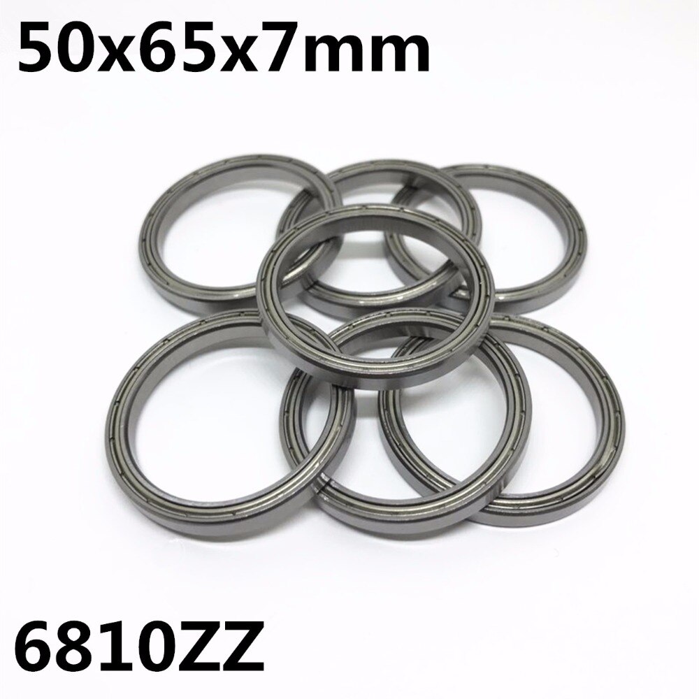10pcs 6810ZZ 6810-2RS The high quality of ultra-thin deep groove ball bearings 50x65x7 mm 6810Z 6810RS