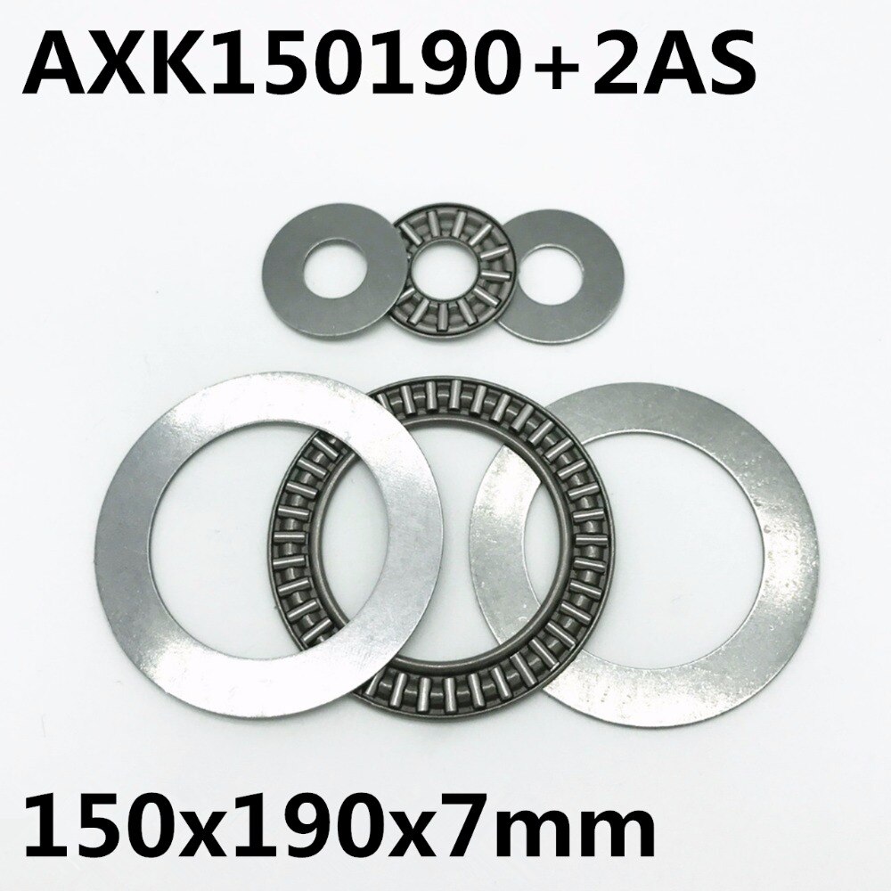 1pcs AXK150190 +2AS Thrust Needle Roller Bearing 150x190xx5 mm Thrust Bearing Brand New High quality
