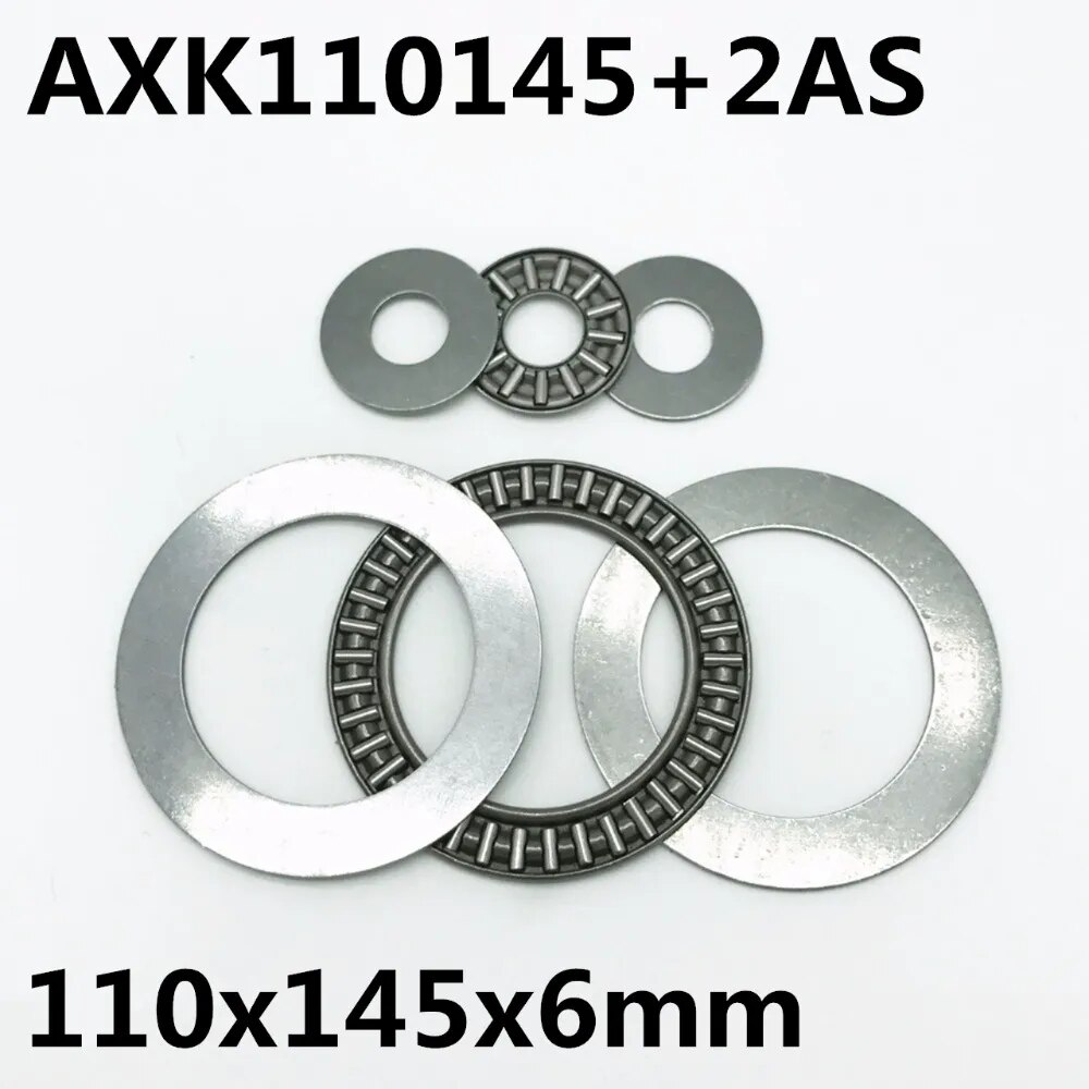 1pcs AXK110145+2AS Thrust Needle Roller Bearing 110x145x4 mm Thrust Bearing Brand New High quality