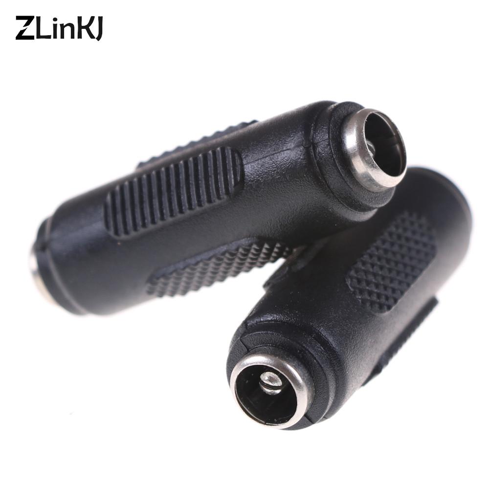 1pc 5.5x2.1mm Jack + Male Plug Jack Connector Socket durable 12V/3A Female Socket DC Power Female Plug