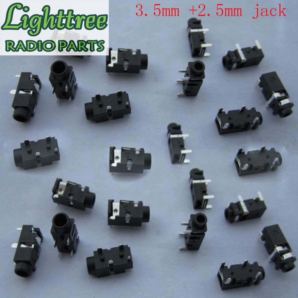 10Pairs Earphone Jack Socket Connector For HYT TC700 TC500